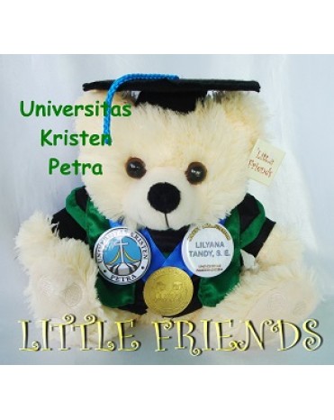 Boneka Wisuda Universitas Kristen Petra - Ekonomi (25 cm)